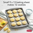 thumbnail image 4 of Goodcook Non-stick Cookie Sheet, 13 x 9 IN, 4 of 8