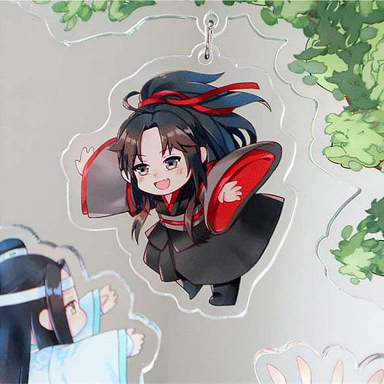 Anime Mo Dao Zu Shi Acrylic Standing Plate Action Figure Desktop Wei Wuxian  Lan Wangji Wedding Decoration Toy Gift