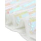 thumbnail image 5 of Vestido de lentejuelas para mujer Inspire Chic, con mangas de linterna, cuello redondo, ajustado, mini vestido, XS, blanco, 5 of 6