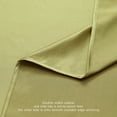 thumbnail image 4 of BALCONY & FALCON Rectangle Tablecloth Water Resistant Peach-skin Fabric and Satin Double-Sided Table Cloth, Olive, 55" x 71", 4 of 8