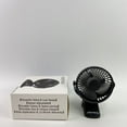 thumbnail image 6 of DRIFWINElectric fans,Small Clip on Fan, 2 Speeds USB Fan Powerful PersonalDesktop Table Fan, Clip & USBDesk Fan with Sturdy Clamp, 360° Rotate UltraQuiet operation (Black), 6 of 10