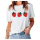 thumbnail image 1 of Women Strawberry Shirts Fruit Lover Berries T-Shirt Gardening Tee Farmer Gardener Gifts Tops, 1 of 8