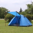 thumbnail image 2 of 2pcs Folding Tent Pole Thiken Steel Tent Support Rods, 2 of 8