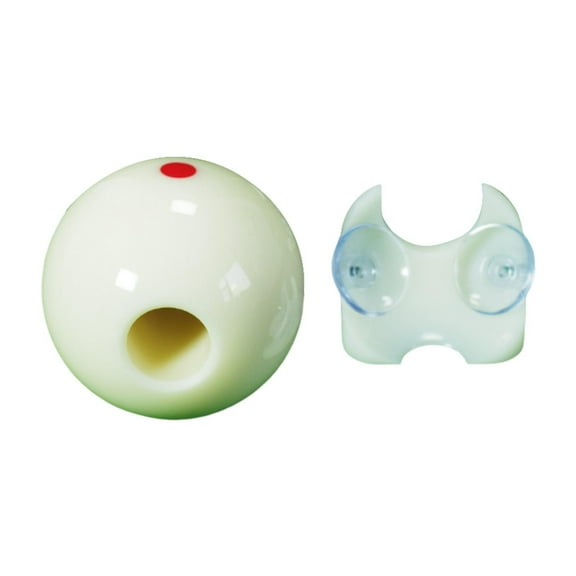 GARENDE Billiards Cue Ball with Hole Billiards Training Cue Ball Pool Stick Training Large for Eight Ball
