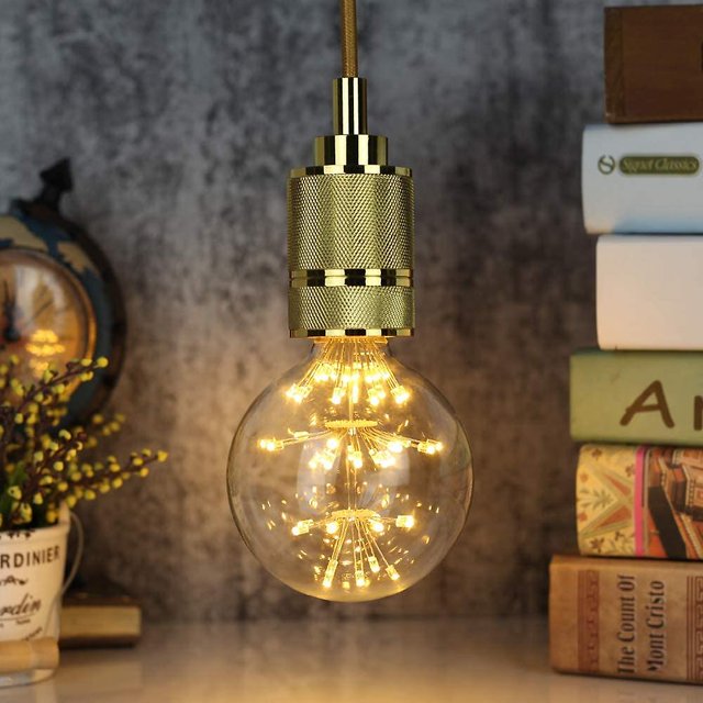 Bombilla Led Bombilla Vintage Rgb Fuegos Artificiales Bombilla Edison G95 3w 220v E27 Bombilla Decorativa Banban ZefeiWu 8390605573576