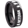thumbnail image 6 of Veteran Tungsten Carbide Ring, 6 of 9
