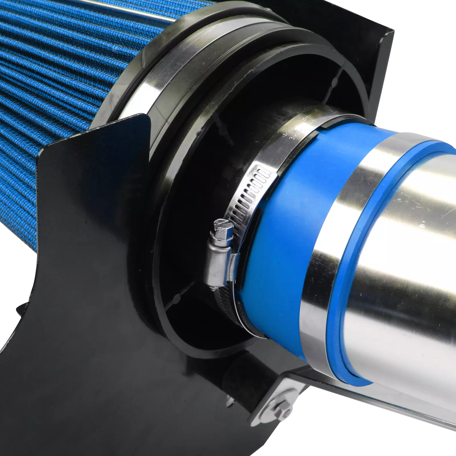 4" Cold Air Intake System+Heat Shield for 99-06 GMC/Chevy V8 4.8L/5.3L/6.0L Blue