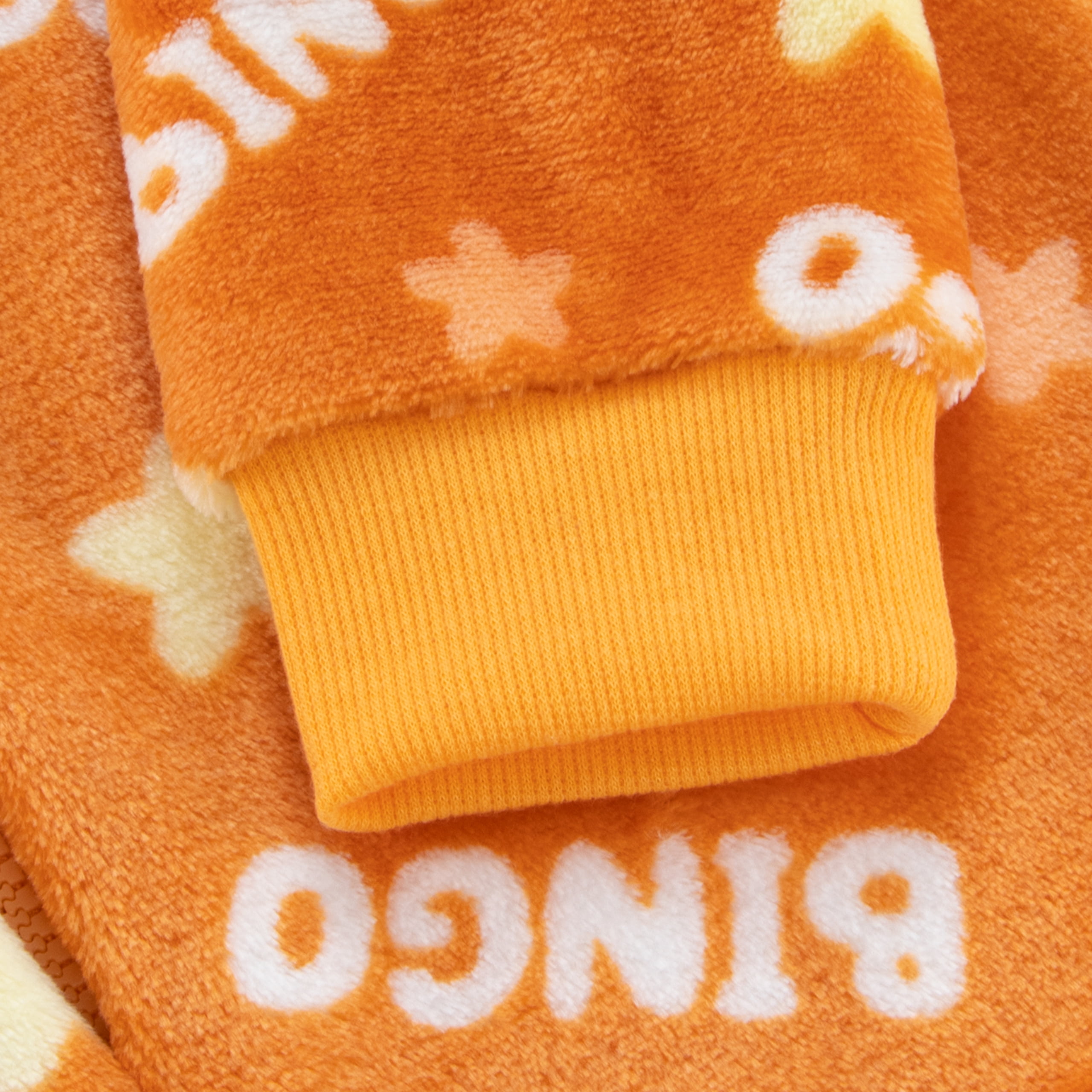 Bluey Boys Bingo Onesie With 3D Ears Orange Sizes 2T-8