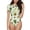 Green Avocado, variant on The Xecao Green Avocado Women's Crew Neck Body Suit, a short-sleeved bodysuit and basic swimsuit, both comfort and style for dating and daily life