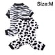 thumbnail image 2 of 2 piezas de pijamas mixtos para el hogar para mascotas, ropa de invierno cálida para perros de cuatro patas, ropa de invierno de felpa 1250, 2 of 6