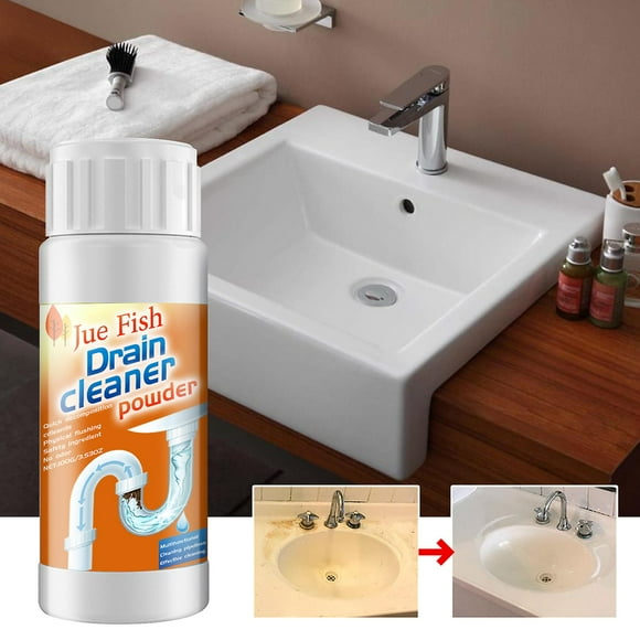 Powerful Drain Clog and Sink Cleaning Powder, Drain Cleaning Powder, Pipe Unblocking Super Clog Remover Portable Powder Cleaning Tool