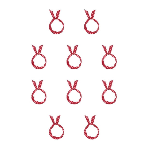 Sonducket Diadema con orejas de tela para niños, diadema Adorable de primavera para banquete de Pascua, tocado portátil, disfraz, decoración Tipo 7 10piezas