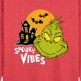 thumbnail image 2 of The Grinch - Grinch Spooky Vibes - Women's Lightweight French Terry Pullover, 2 of 5