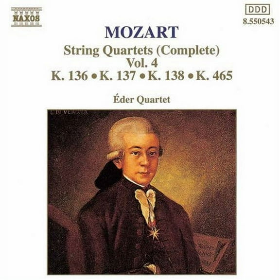 Eder Quartet - String Quartets 136-138 & 465 - Music & Performance - CD