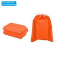 thumbnail image 3 of Uxcell 14.6"x10.6"x0.3" XPE Foam Waterproof Foldable Hiking Seat Pads Cushion, Orange 2 Pack, 3 of 6