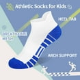 thumbnail image 2 of 12 Pairs Boys Socks，Children's Sports Socks Comfortable and Breathable for Kids 1-14 Years, 2 of 7