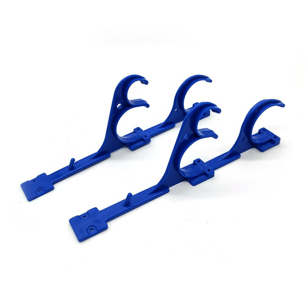 SPRING PARK 2Pcs Swimming Pool Combo Holder Pole & Vacuum Hose Set Net