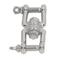 thumbnail image 2 of Anchor Chain, 304 Stainless Steel Double Jaw Shackle Rustproof Universal Jaw Anchor Connector For Hardware Lifting Connection, 2 of 8