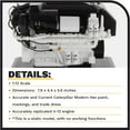 thumbnail image 4 of Diecast Masters 1:12 Caterpillar C32B Marine Engine | High Line Series Cat Trucks & Construction Equipment | 1:12 Scale Model Diecast Collectible Model 85707, 4 of 9