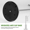 thumbnail image 5 of Dznils Free Standing Stainless Steel Toilet Paper Holder with Roll Reserve, Silver, 5 of 9