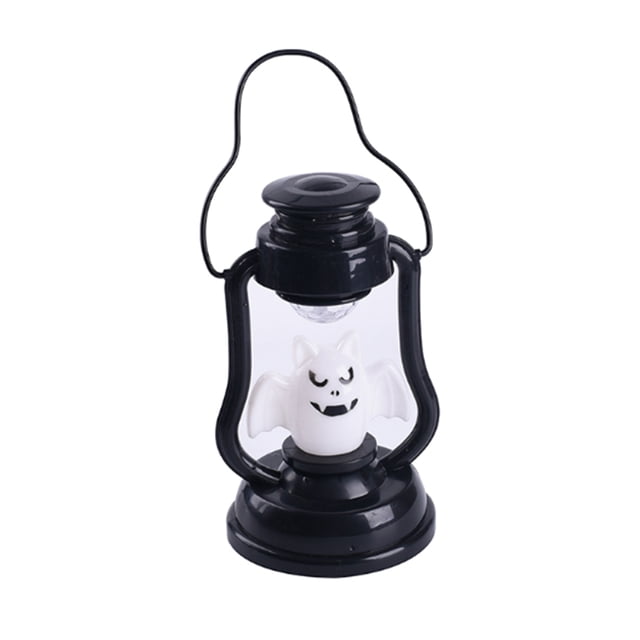 Linterna de mano para Halloween, decoración para fiesta de KTV, accesorio con forma de calavera y calabaza