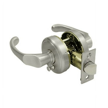 Deltana PRCLR2U15 Port Royal Chapelton Series Residential Lever Privacy Brushed Nickel