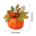 thumbnail image 3 of BYO Pumpkin Decor Craft Kit, Handmade Thanksgiving Halloween Ornament, Foam Pumpkin for Holiday Party Classroom Home Decoration(C), 3 of 4