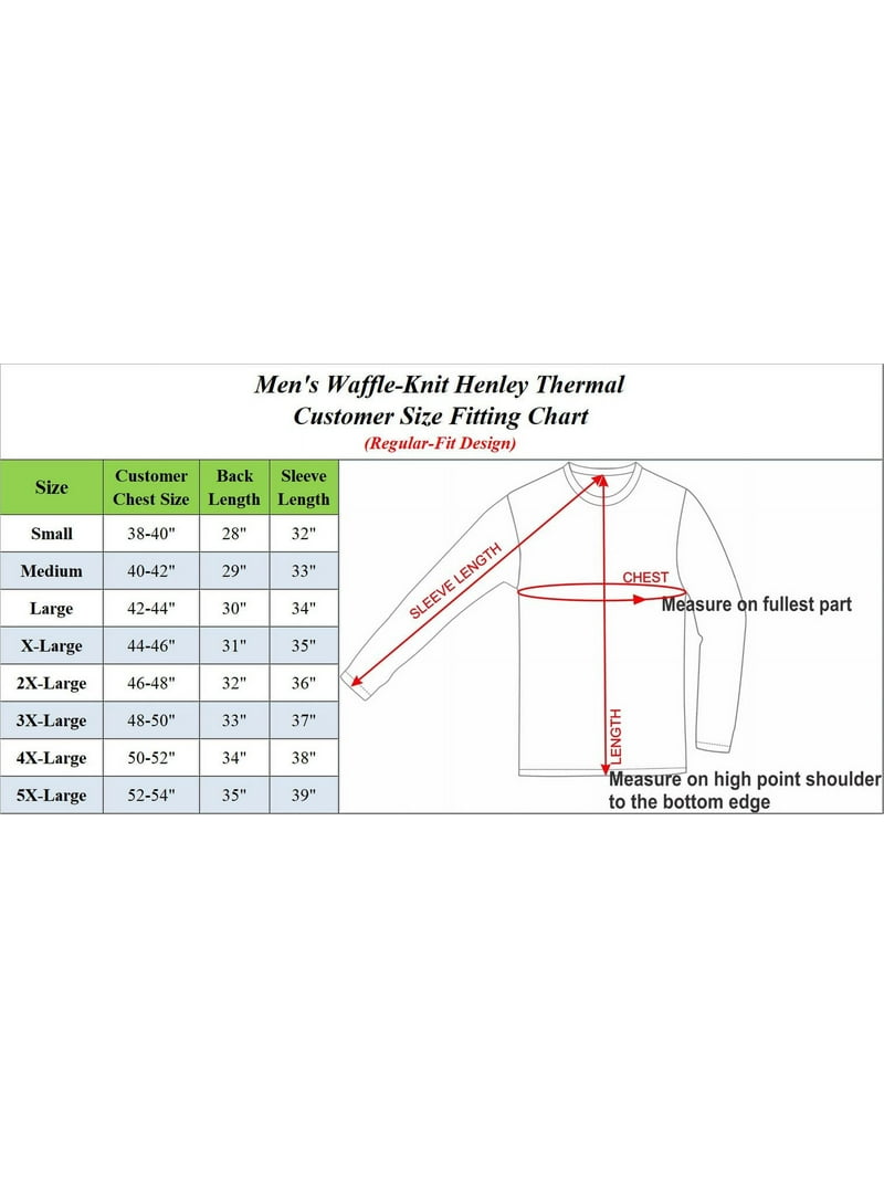 3-Pack Men's Long Sleeve Thermal Shirts (S-5XL) - Walmart.com