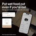 thumbnail image 5 of Automatic Cat Feeder Wet Food with Stainless Steel Bowl, Refrigerated Auto Cat Feeder with Semiconductor Cooling, 3 Fresh Meals for 3 Days, App-Controlled Pet Food Dispenser, Easy to Clean, 5 of 6