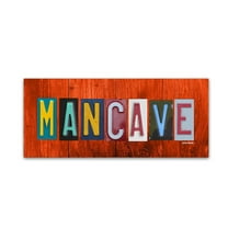 Trademark Fine Art 'Man Cave' Canvas Art by Design Turnpike