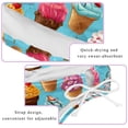thumbnail image 3 of Ice Cream Adjustable Strap Bikini Set with Detachable Sponge, Two-Pack - Ideal for All Swim Suit Scenes, 3 of 6