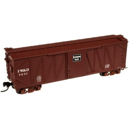 Atlas 50001249 N Chicago, Burlington & Quincy Single-Sheathed Wood Boxcar #7231