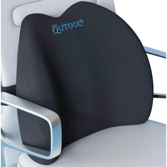Almohada de soporte lumbar QUTOOL Memory Foam para silla de oficina