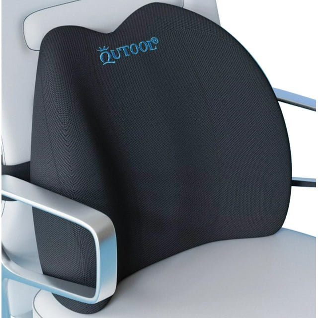 Almohada de soporte lumbar QUTOOL Memory Foam para silla de oficina
