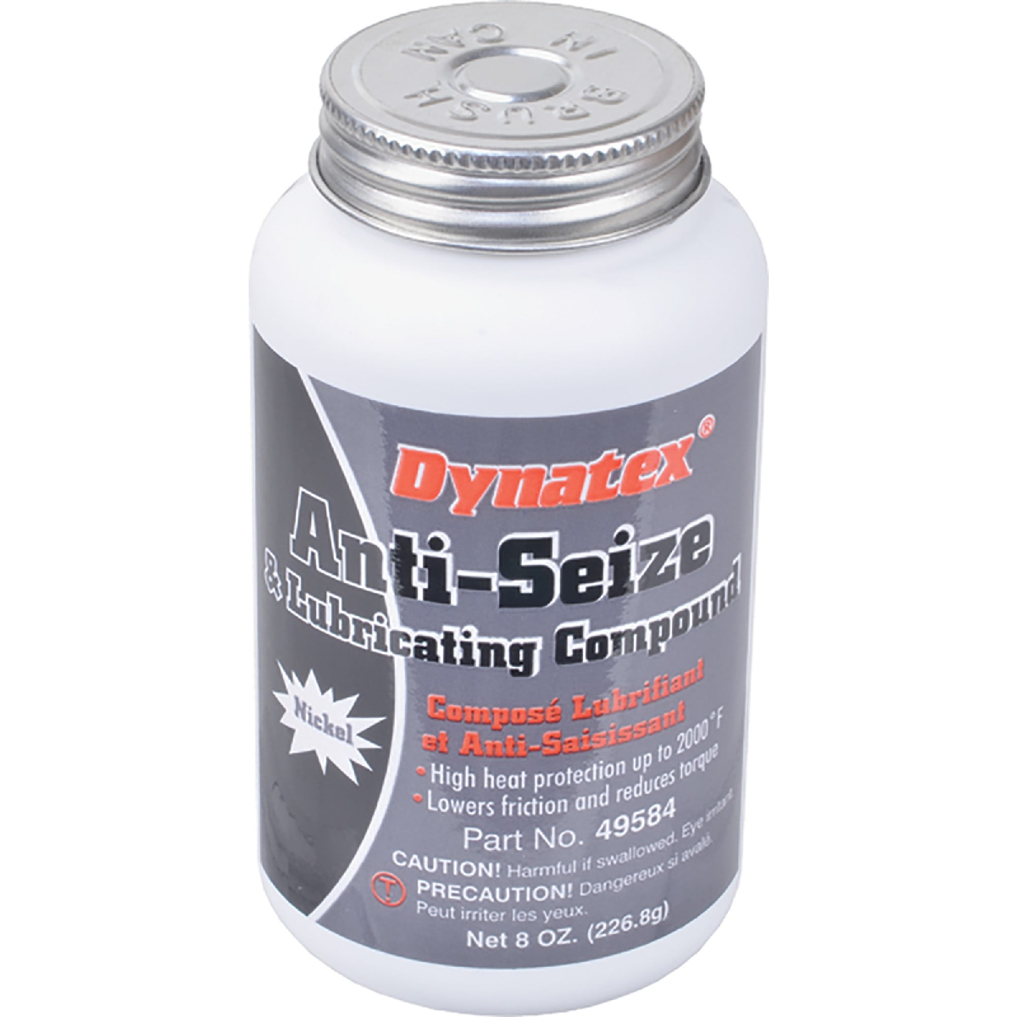 49584 Dynatex AntiSeize & Lubricating Compound; 8 Oz. Bottle for