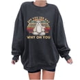 thumbnail image 4 of PVCS Women's Tops Winter Sun Printing Sweatshirt Pullover Tops, 4 of 8
