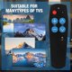 thumbnail image 2 of 7-button infrared remote control, compatible with TV set-top boxes, DVD, VCD, smart learning controller, 2 of 5