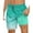 2-Blue Coconut Tree2, variant on Mens Swimming Trunks with Compression Liner Swim Shorts 7 inch Quick Dry Bathing Suit Anti Chafe Boardshorts