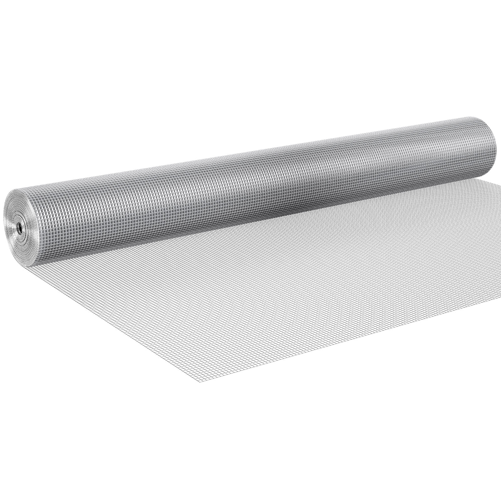 Hardware Cloth 48x50ft 1/4 Inch Mesh Hot-Dipped Galvanized Steel Welded for Garden Fencing Animal Barrier