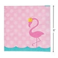 thumbnail image 2 of 1St Flamingo Beverage Napkins - Party Supplies - 16 Pieces, 2 of 3