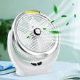 thumbnail image 4 of Clearance Sale Mini Fans Night Light Desktop Fan USB Rechargeable Portable Office Fan For Home Use, 4 of 9