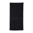 thumbnail image 2 of Q-Tees - Velour Beach Towel - Color - Black - Size - One Size, 2 of 2