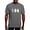 Gray, variant on CafePress - Three 3 Cats T Shirt - Mens Comfort Colors Shirt
