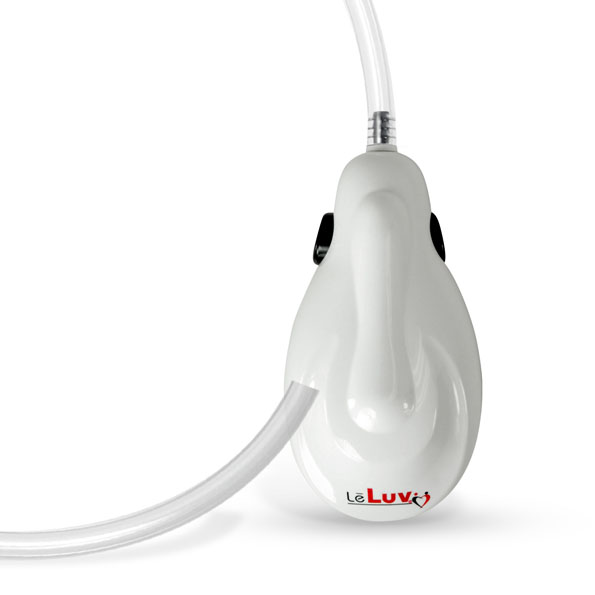 White with Clear Hose