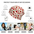 thumbnail image 5 of Disketp Fresh Red Tomato Slouchy Beanie Hip-Hop Soft Lightweight Running Beanie Adult Hats Chemo Cap for Men Women, 5 of 8