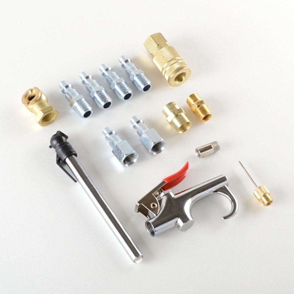 14 Piece Air Accessory Compressor Blow Gun Kit Chuck Pneumatic