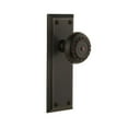 thumbnail image 5 of Grandeur Favpar_Psg_238 Fifth Avenue Solid Brass Rose Passage Door Knob Set - Grey, 5 of 7