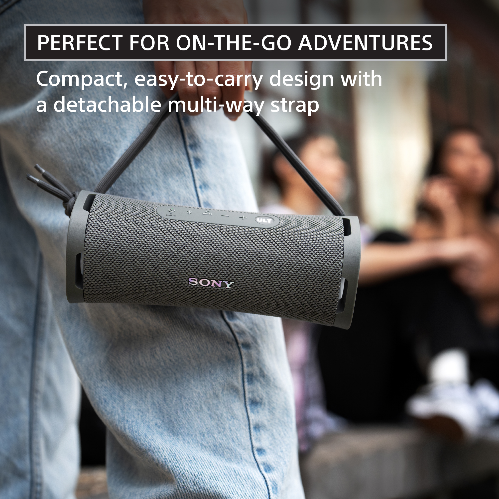 Sony ULT FIELD 1 Portable Bluetooth Speaker, Off White photo 6