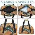thumbnail image 5 of Herdesigns Sports Duffle Bags Travel Duffle Bag Gym Bag Funny Swordfish Weekender Travel Bag Waterproof Overnight Bag Carry On Travel Tote Bag Dance Bags, 5 of 7