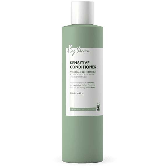 By Veira, Sensitive Conditioner 10.1 Fl Oz, Soothes Itchy Scalp & Moistures Frizzy Hair, Colour preserving, 100% vegan & Sulphate/Silicone free